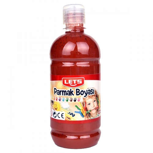 Lets Parmak Boyası 500 Ml Kahverengi L-5008