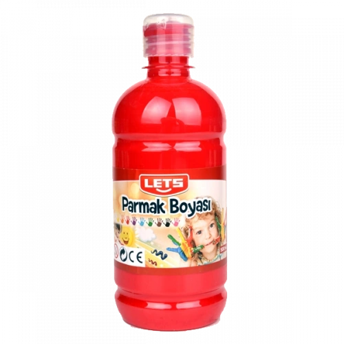Lets Parmak Boyası 500 Ml Kırmızı L-5004