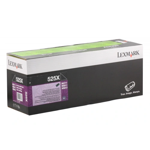 Lexmark 52d5x00 (525x) 45.000 Sayfa Black Siyah Toner Ms711-811-812