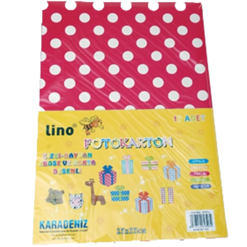 Lino Desenli Karton Foto 23x33 CM 2701J