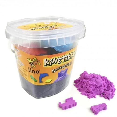 Lino Kinetik Kum Kovalı 500 Gr 3 Lü Kalıp Mor Ln-500mr