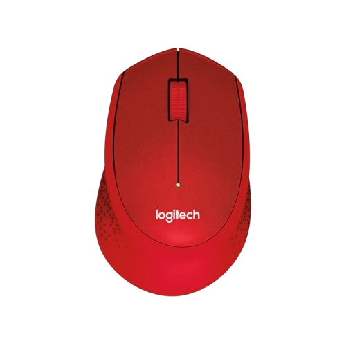 LOGITECH 910-004911, M330 Kırmızı, USB Nano 2,4G Kablosuz, 1000dpi, Optik, 3 Tuşlu, 24ay Pil Ömrü, Sessiz Mouse