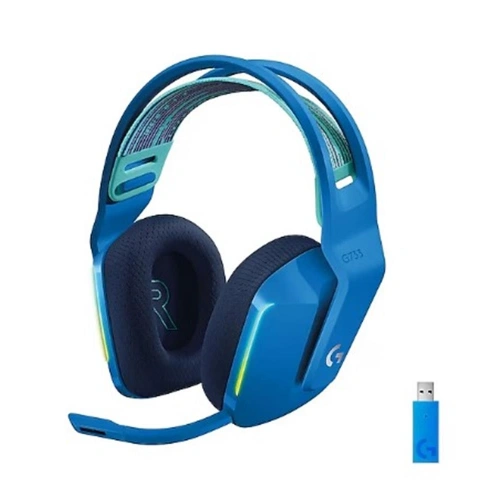 Logitech 981-000943 G733 Mavi 7.1 Surround Rgb Mikrofonlu Lightspeed Kablosuz Gaming Kulaklık