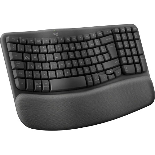 Logıtech Wave, 920-012311, Kablosuz, Türkçe Q, Multimedya, Dolgu Bileklikli Klavye