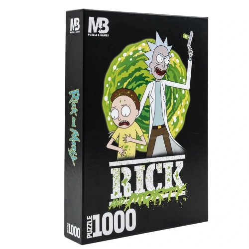 Mabbels Puzzle 1000 Parça Rick And Morty Portral Pzl-388753