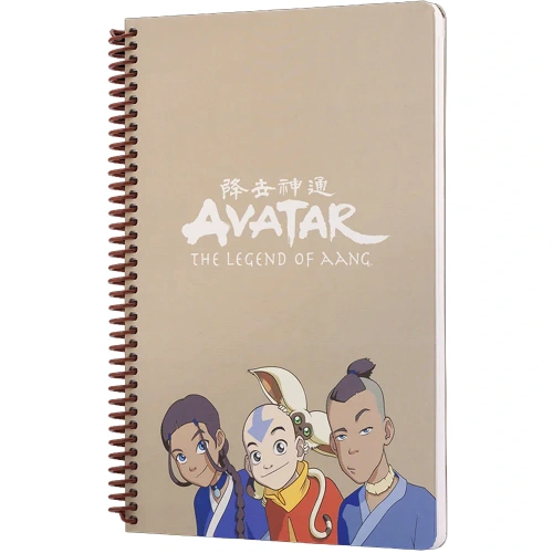 Mabbels Spiralli Defter Avatar Katara Sokka Aang Krem 80 Yp 17x24 Dft-388623