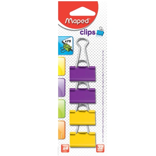Maped Kıskaç (klips) Metal 32 Mm 4 Lü Renk 036100