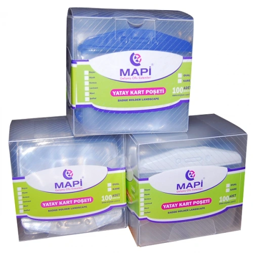 Mapi Kart Poşeti Yatay 100 Lü Beyaz 910 10 00