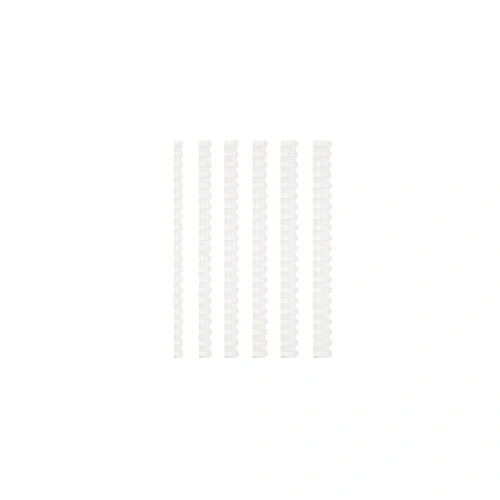 Mapibind Spiral Plastik 5-15 Syf 100 LÜ 6 MM Beyaz 201 06 00