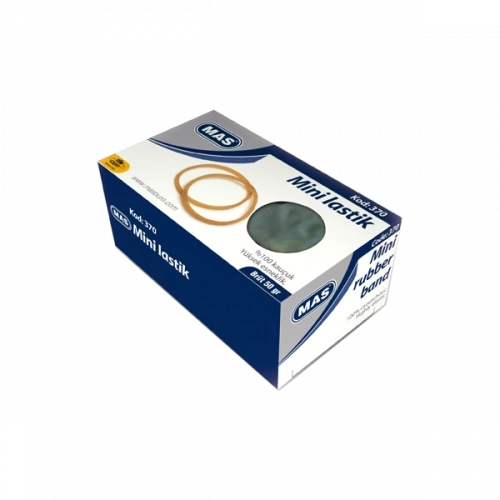 Mas Ambalaj Lastik Kutu Mini %100 Kauçuk 50 GR 370