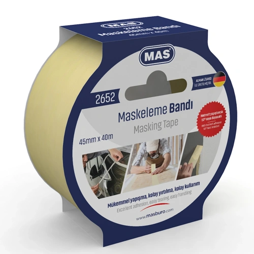 Mas Krepe (maskeleme) Bantı 45 Mm X 40 M 2652