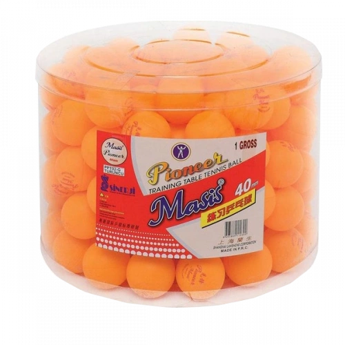 Masis Pin Pon Topu Pioneer 40 Mm Turuncu Ppt02-g