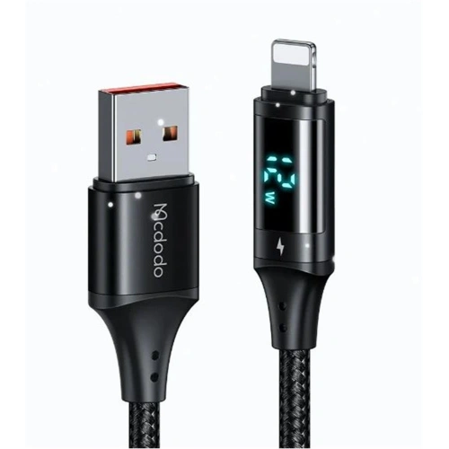 Mcdodo Ca-1060 Dijital Ekranlı Usb-a To Lightning Hızlı Data-şarj Kablosu 3a 1.2m