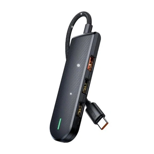 Mcdodo Hu-1430 5 İn 1 Type-c Çoklayıcı (usb3.0x1+usb2.0x2+sd-tf Card Slotx1)- Gri
