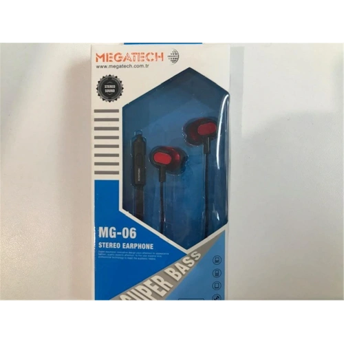 Megatech Mg-06 Kırmızı Mikrofonlu Kulaklık