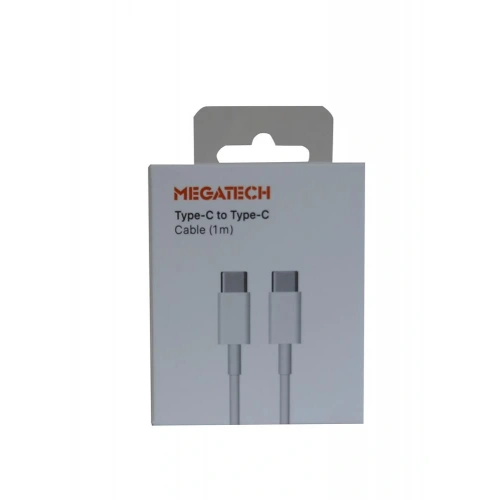 Megatech MG-IP15TT 1mt Usb Type-C to Type-C Şarj ve Data Kablosu (Iphone 15 Uyumludur)