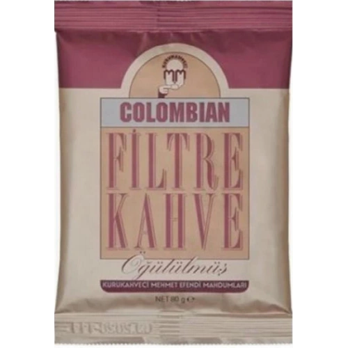 Mehmet Efendi 80gr Colombıan Filtre (öğütülmüş)
