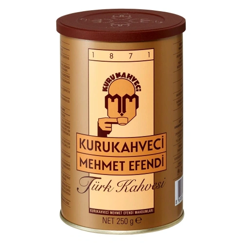 Mehmet Efendi Kahve 250 Gr Teneke Kutu