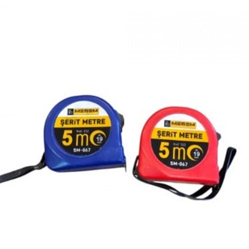 Meşem Çelik Şerit Metre 5x19 Mm Sm-067 151(dz-12)