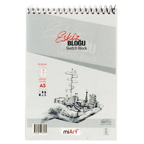 Miart Eskiz Defteri A5 90 Gr 50 Yp