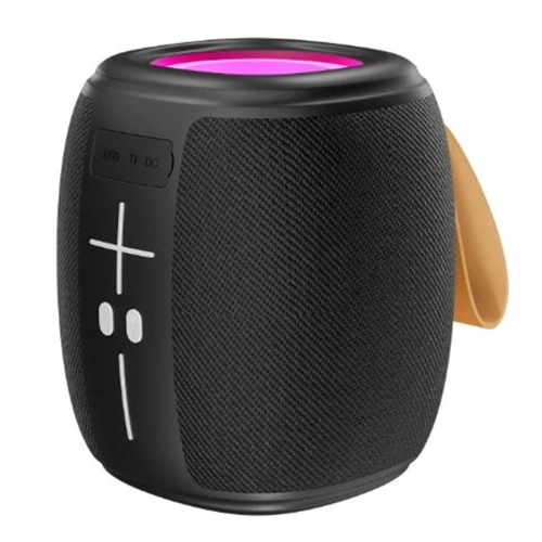 Mikado Md-888 Cube Siyah 5w 1200mah Bt-tf-usb-led Işıklı Speaker Hoparlör