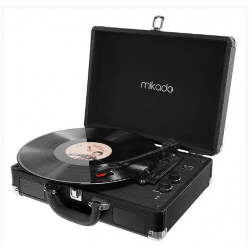 Mikado Nostalgia MN-P317 Siyah Pikap+Rca+Bluetooth Destekli Müzik Kutusu