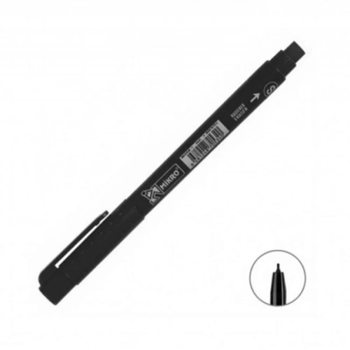 Mikro Asetat Kalemi Permanent S Seri Siyah Mk-419