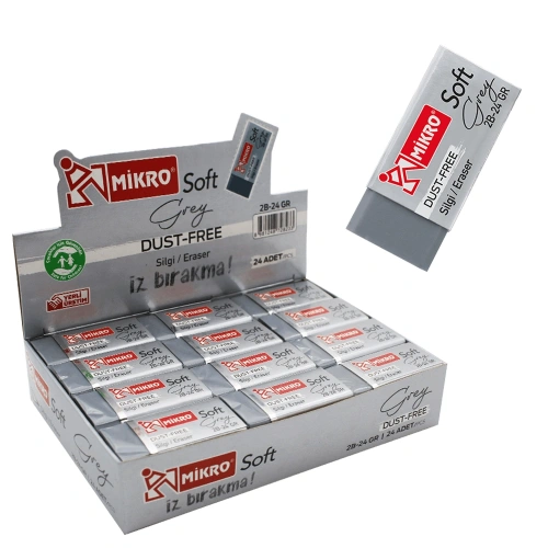 Mikro Silgi Gri 2b-24gr