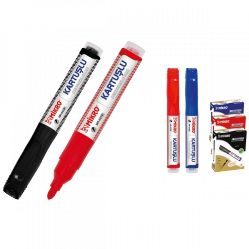 Mikro Tahta Kalemi Kartuşlu Siyah Mr-6019