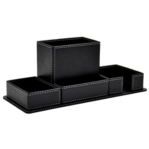 Mimaks Masaüstü Set Suni Deri 4 Bölme Dk-25