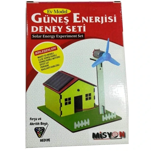 Misyon Güneş Enerjisi Deney Seti Ev Modeli Msy-29