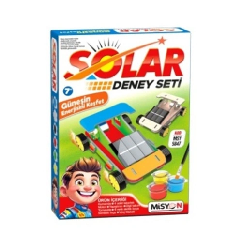 Misyon Solar Deney Seti (araba Modeli)