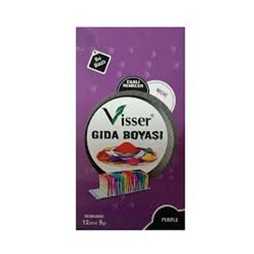 Misyon Visser Toz Gıda Boyası 9 Gr Mor-12