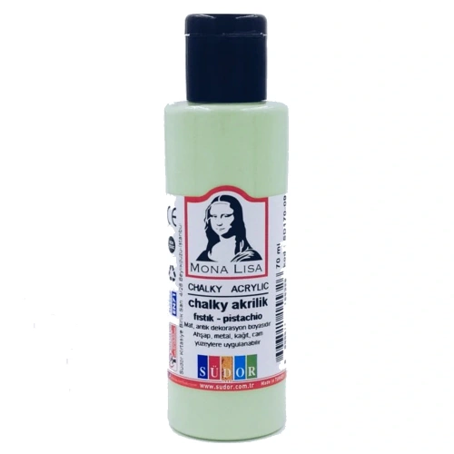 Mona Lisa Akrilik Boya Chalky 70 Ml Fıstık Yeşil Sd170-09