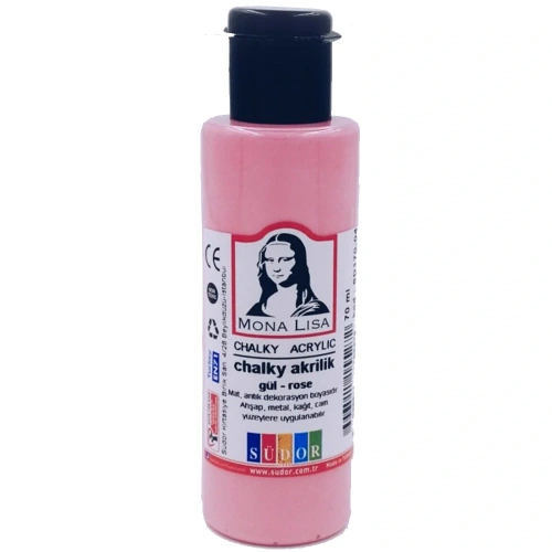 Mona Lisa Akrilik Boya Chalky 70 Ml Gül Sd170-04