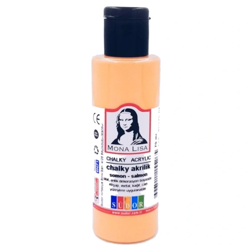Mona Lisa Akrilik Boya Chalky 70 Ml Somon Sd170-03