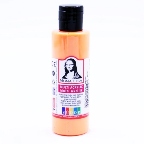 Mona Lisa Multi Akrilik 70 Ml Fosforlu Turuncu Sd160-09