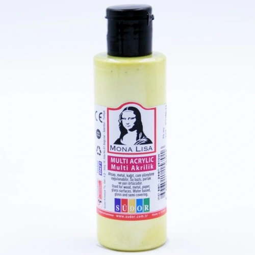 Mona Lisa Multi Akrilik 70 Ml İnci Sarı Sd160-11