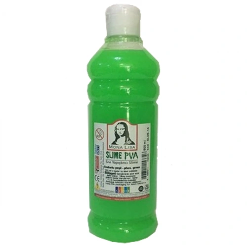 Mona Lisa Sıvı Yapıştırıcı Slime 500 Ml Fosforlu Yeşil Sl05-14