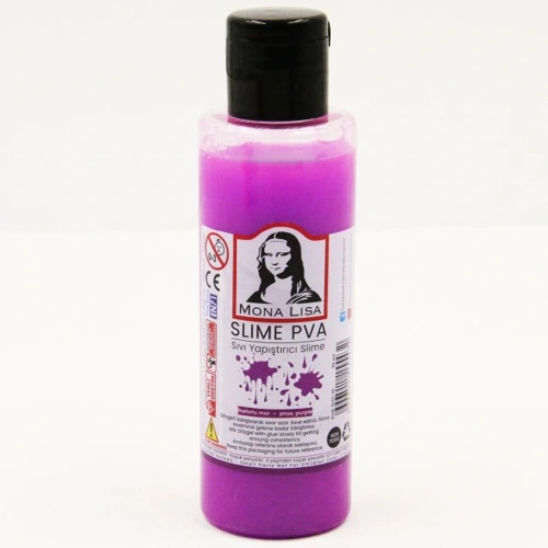 Mona Lisa Sıvı Yapıştırıcı Slime 70 Ml Fosforlu Mor Sl01-16