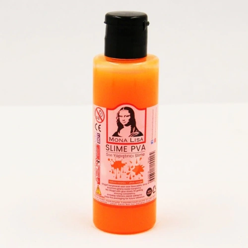 Mona Lisa Sıvı Yapıştırıcı Slime 70 Ml Fosforlu Turuncu Sl01-15