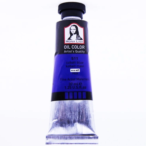 Mona Lisa Yağlı Boya 37 Ml Kobalt Mavi 511