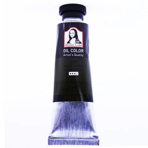 Mona Lisa Yağlı Boya 37 Ml Yanık Amber 409