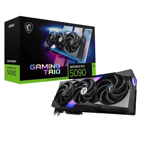Msı Geforce Rtx5090 32g Gamıng Trıo Oc 32gb Gddr7 512 Bit Dlss 4 Ekran Kartı