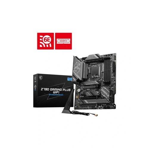 Msi Z790 Gaming Plus Wifi 1700 Ddr5 7200mhz(oc) Usb3.2 Dp Hdmı 1x2.5g Lan Wı-fı 6e Atx Anakart