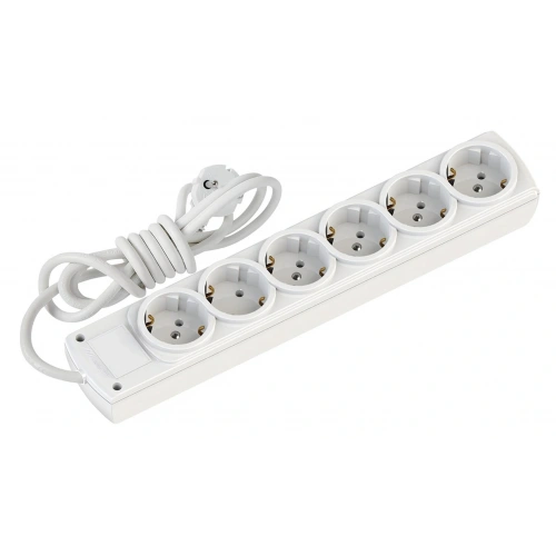 Mutlusan Rı-tech 6lı 2mt Topraklı  Grup Priz  (001 175 610002 02 00)