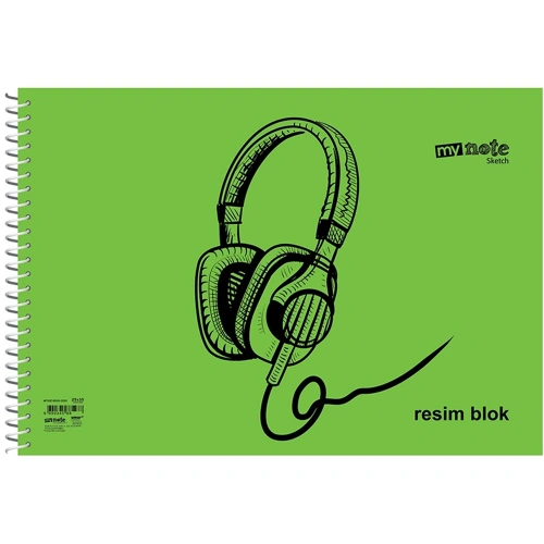 Mynote Flex Pp Resim Blok 25x35 Cm 25 Yp