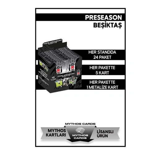 Mythos Cards Beşiktaş Pre-Season 2025-26 Paket