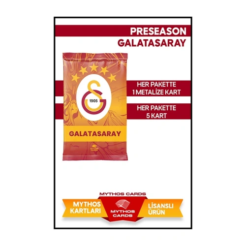 Mythos Cards Galatasaray Pre-Season 2025-26 - Paket