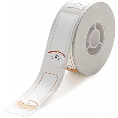 NIIMBOT T14-50-130PUPPY Beyaz-Renkli 14X50MM Termal Etiket